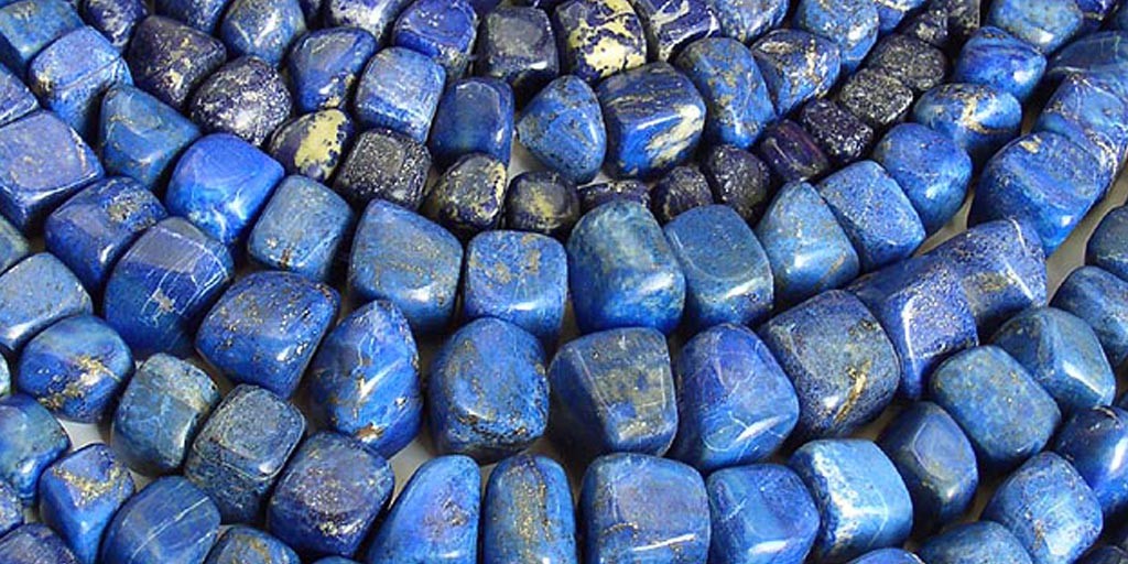 Tumbled Lapis lazuli Specimens