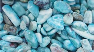 Larimar Tumbled Pieces